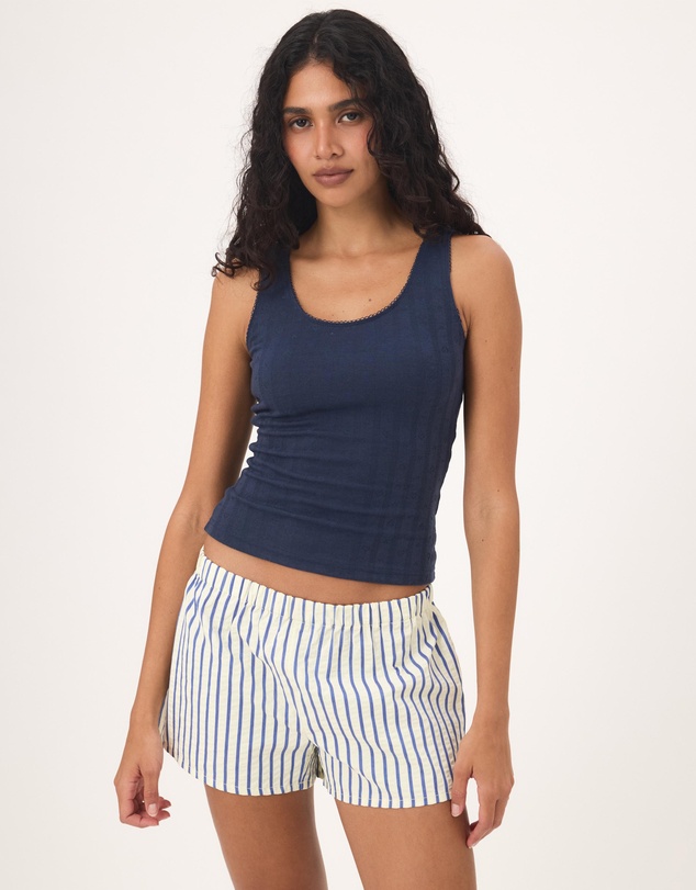 Atmos&Here - Emily Stripe Shorts Tank Pyjama Set
