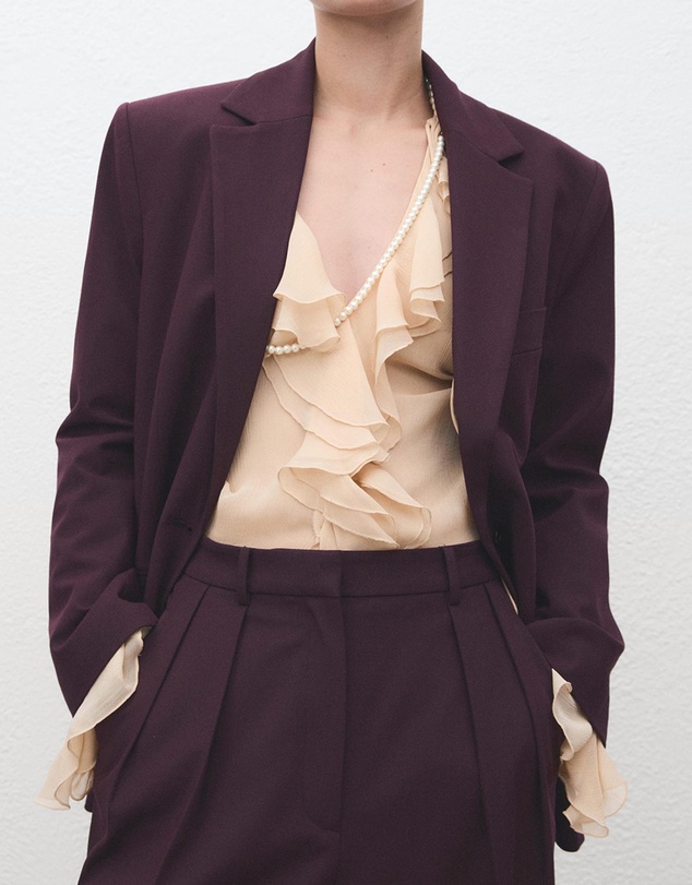 M.N.G - Straight-Fit Suit Jacket