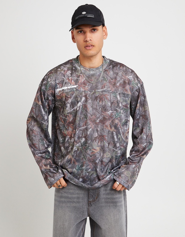 Spencer Project - Monaco Mesh Long Sleeve T-Shirt