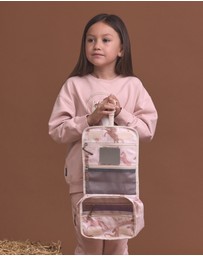 Crywolf - HANGING TOILETRY BAG Blush Ponies