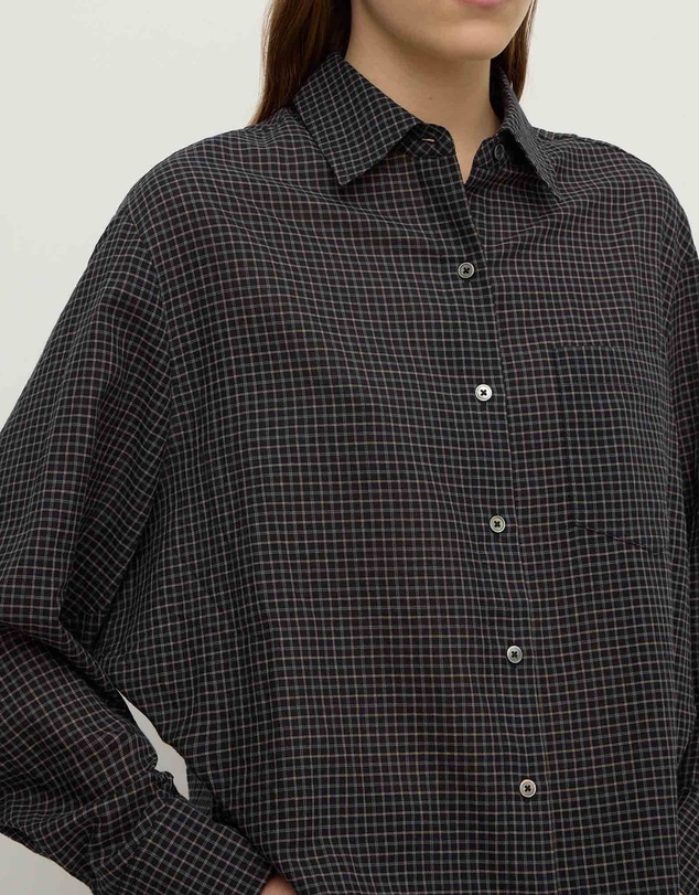 Assembly Label - Iris Check Shirt