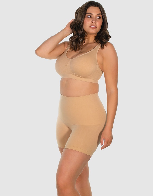 B Free Intimate Apparel - Curvy Tummy Control Shaping Shorts