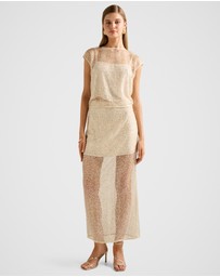 Forever New - Gianna Embellished Midi Skirt