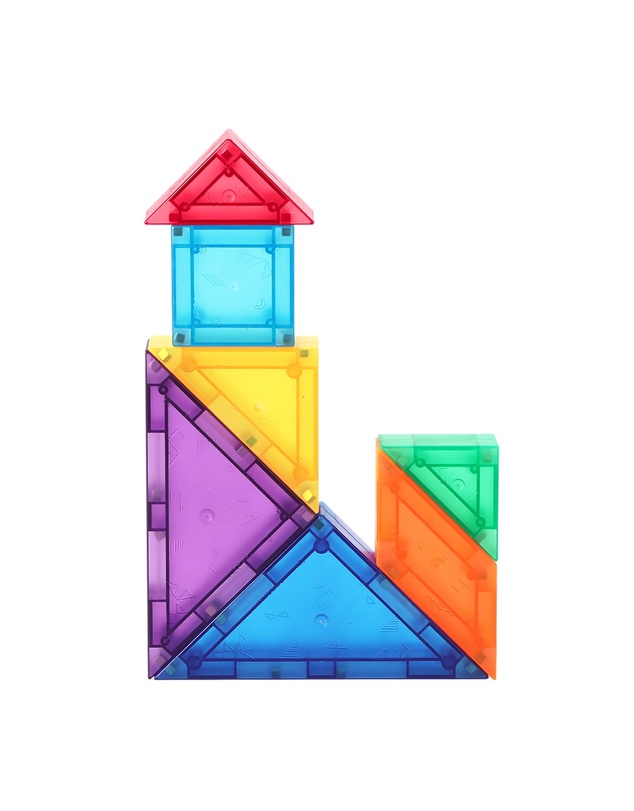 Magnetika - Magnetic Tile Tangram 61 Piece