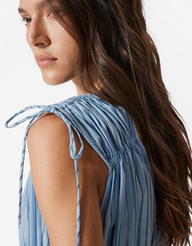 & Other Stories - Tie-Detailed Midi Dress