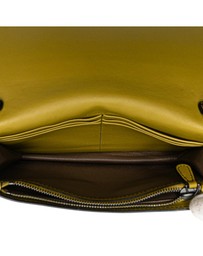 Pre-Loved by Azura Reborn - Pre-Loved Nappa Intrecciato Studded Wallet on Chain