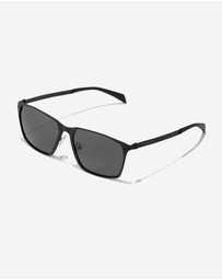 Hawkers Co - HAWKERS Track Flex - Polarized Black Dark Sunglasses for Men