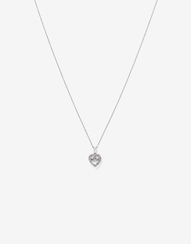 Michael Hill - Lume Lab Heart Pendant with 0.37 Carat TW of Laboratory-Grown Diamonds in Sterling Silver