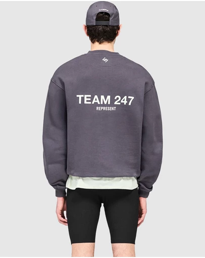 Represent 247 - Team 247 Oversized Crew Sweat