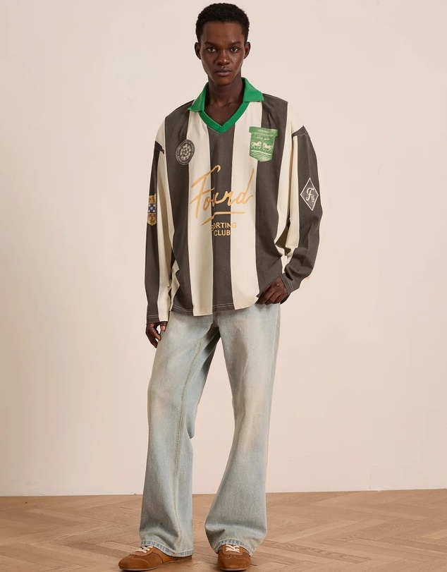 Found - Striped Sport LS Jersey