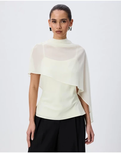 Tussah - Scarlett Satin Top