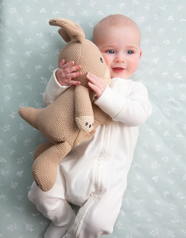 Living Textiles - Knitted Toy - Kylie the Kangaroo