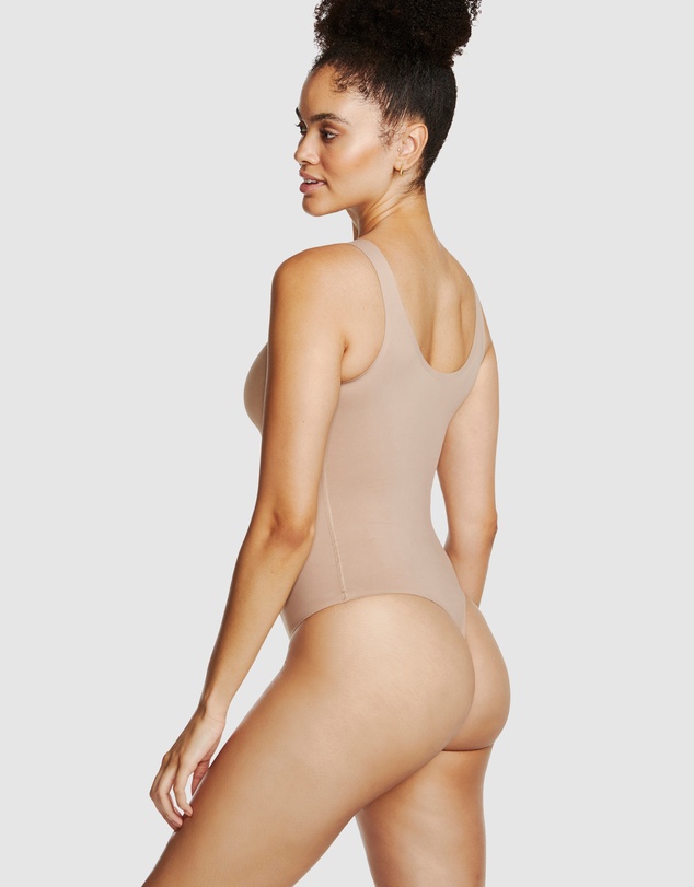 Naomi & Nicole - Real Smooth® Shaping Control Thong Bodysuit