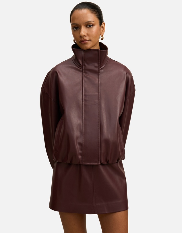 Forever New Petite - Jacquie Petite Funnel Neck Jacket