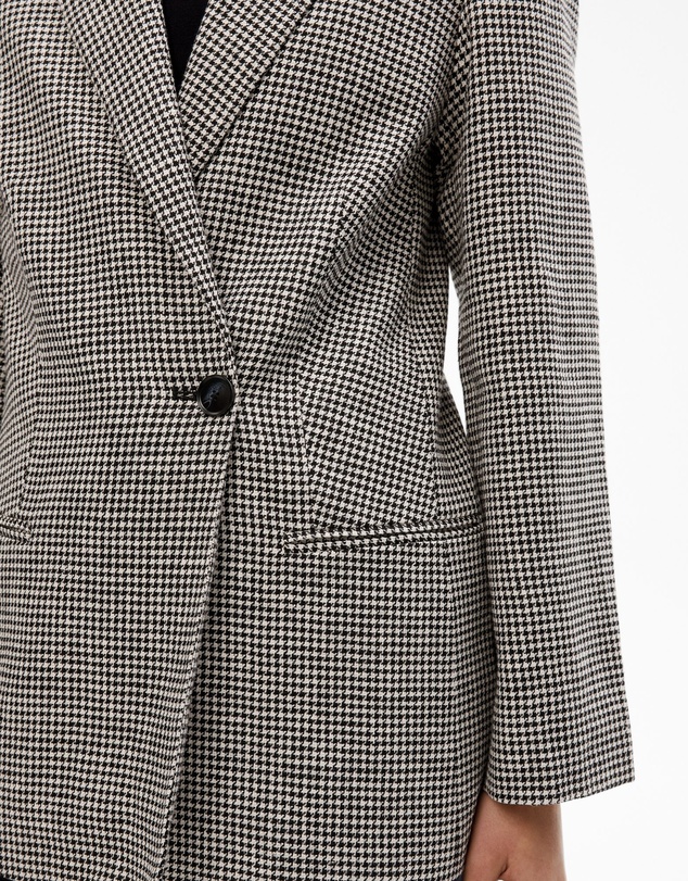 Witchery - Houndstooth Double-breasted Blazer