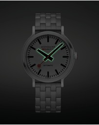 Mondaine - Mondaine Official Swiss Railways Stainless Steel 41mm Original Automatic Watch