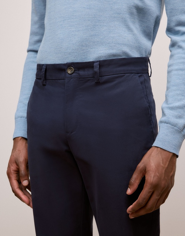 Trenery - Regular Fit Chino in Navy