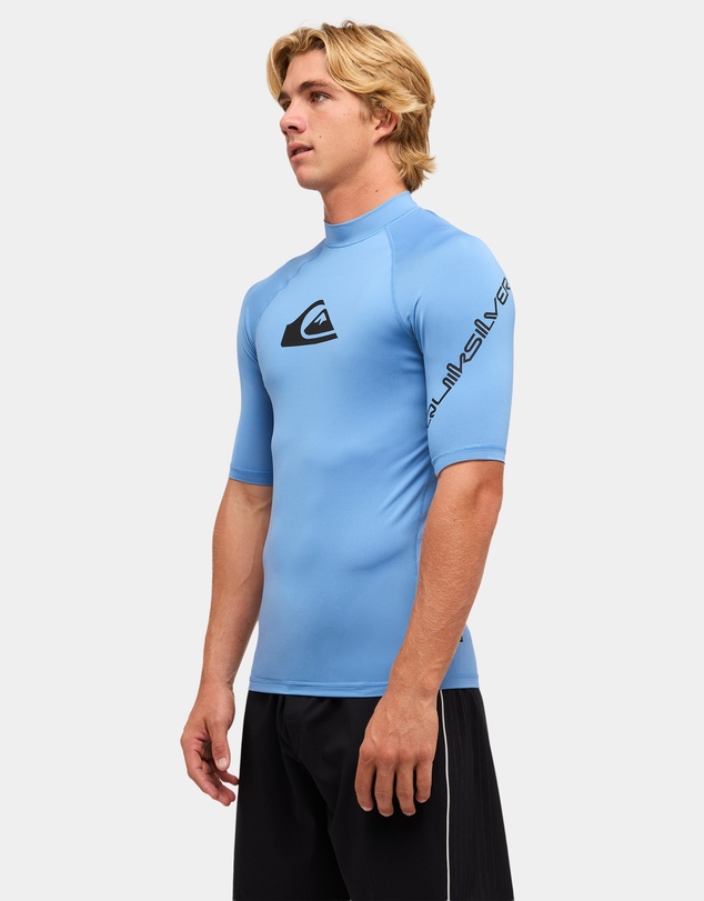 Quiksilver - Mens All Time Short Sleeve Rash Vest