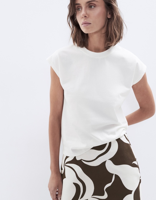 UNISON - Aus Cotton Sleeveless Tee