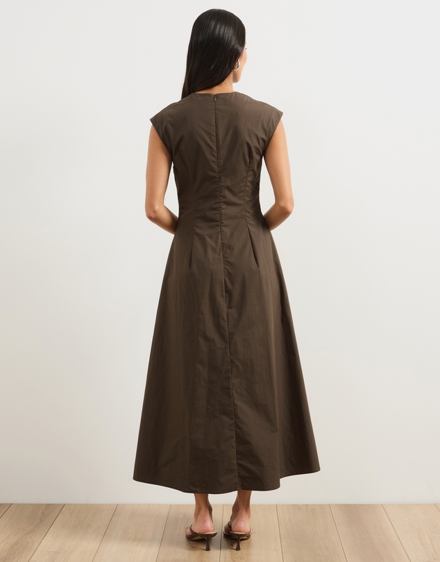 Atmos&Here - Lara Pintuck Midi Dress