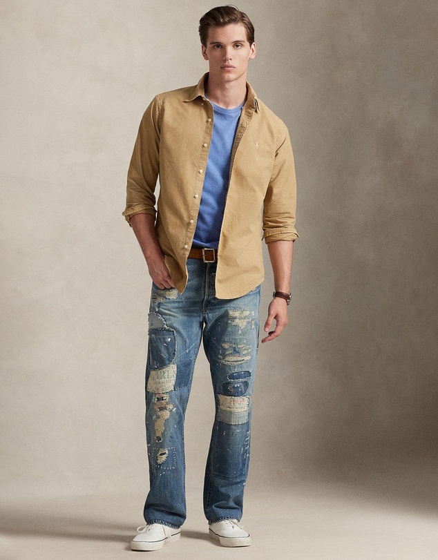 Polo Ralph Lauren - Custom Fit Garment-Dyed Oxford Shirt - ICONIC EXCLUSIVE