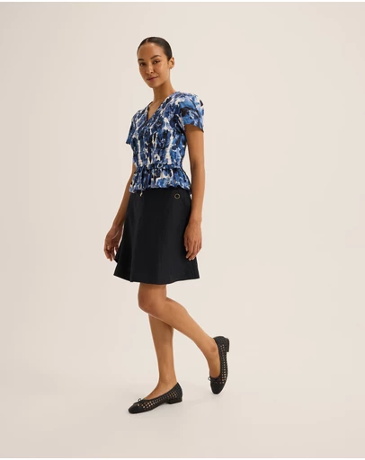 Review - Jane Linen Mini Skirt