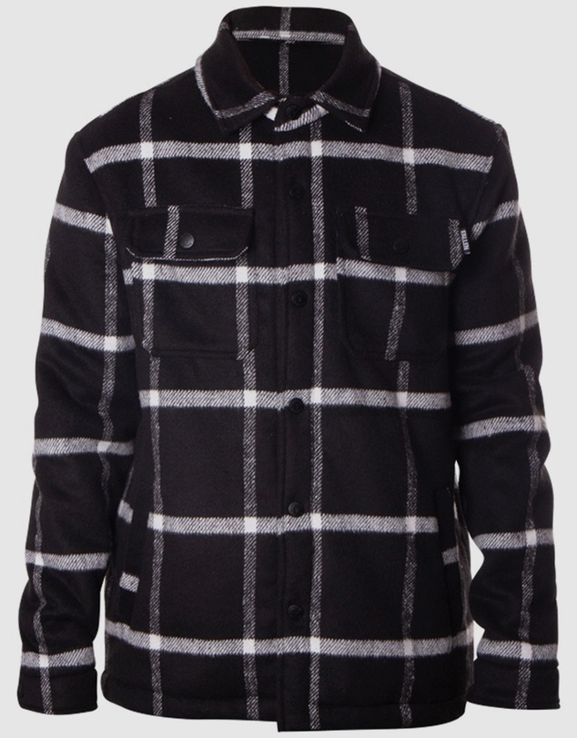 Fallen Footwear - Mens Lamb Jacket Black
