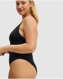 Cotton On Body - Thin Strap V-Neck Cheeky One Piece