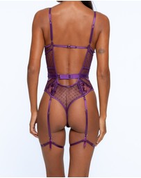One Empire - Jayda Purple Bodysuit