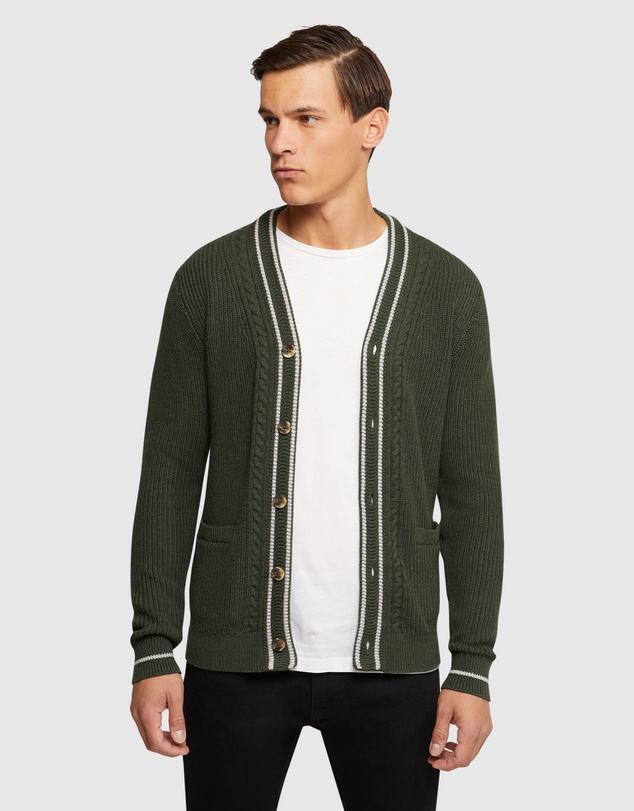 Oxford - Cavill Cable Cardigan