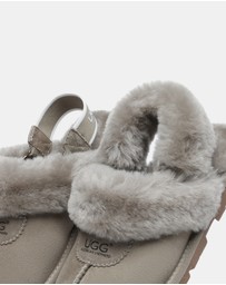 EVERAU - Australian Shepherd Ugg Waffle Fluffy Double Faced Sheepskin Upper House Shoes