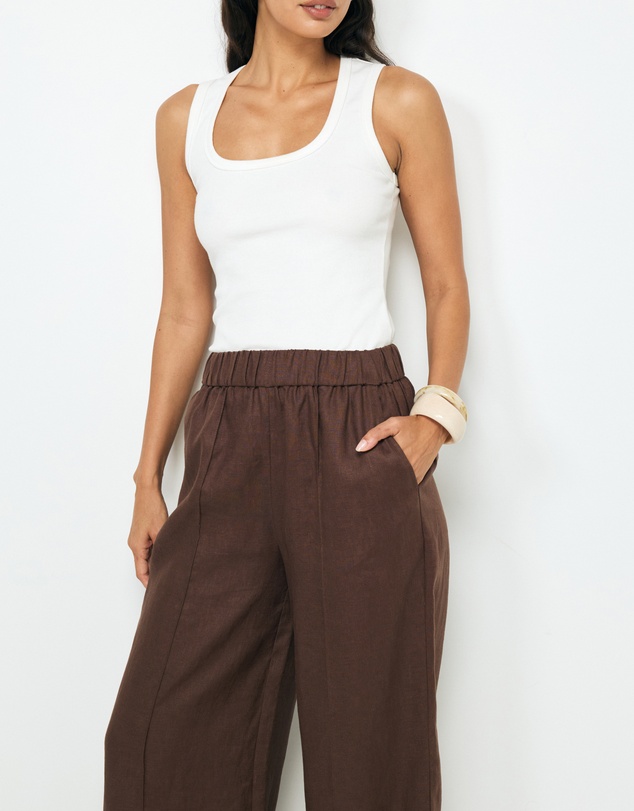AERE - Stella Linen Pants