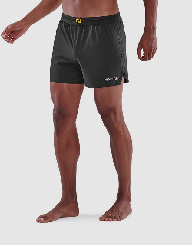 SKINS - SKINS Men's 3-Series Activewear Run Shorts Black