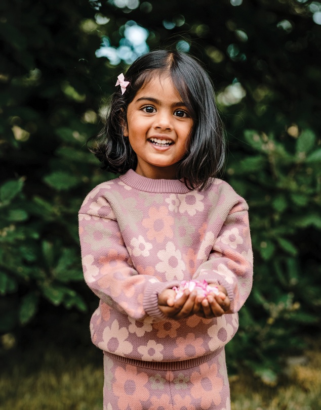 Kynd Baby - Knit Jumper in Bold Floral