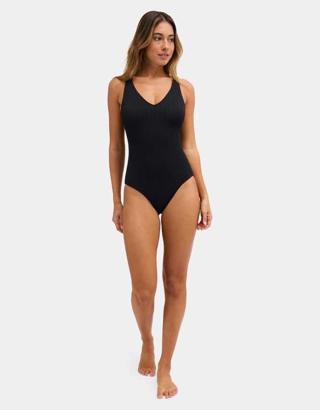 Roxy - Womens Roxy Love V Neck One Piece Swimsuit