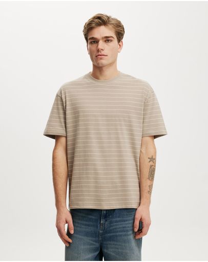 HAZELNUT  BONE STRIPE