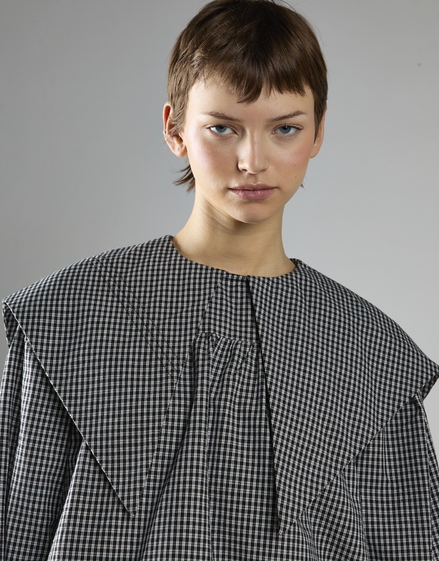 Glamorous - Oversized Collar Mini Dress