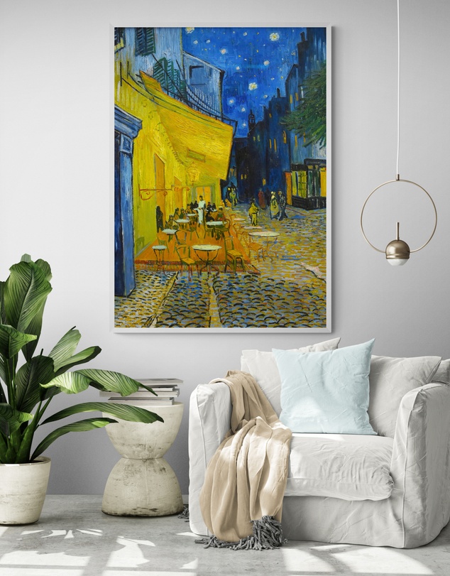 Inka Arthouse - Cafe Terrace by Van Gogh Art Print
