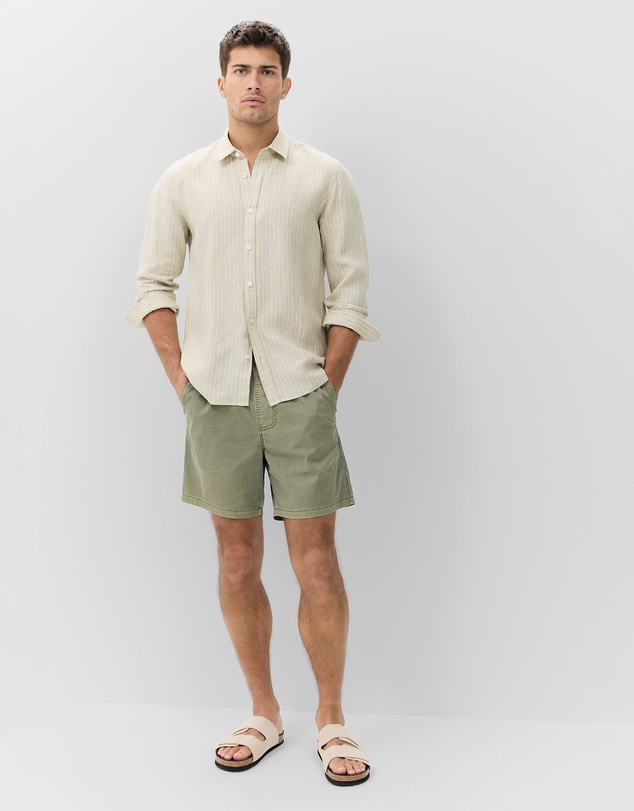 UNISON - Linen Regular Fit Shirt