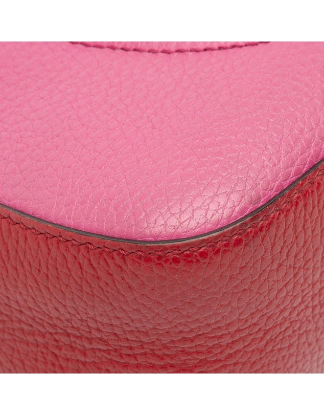 Pre-Loved by Azura Reborn - Pre-Loved Small Bicolor Leather Soho Disco Crossbody