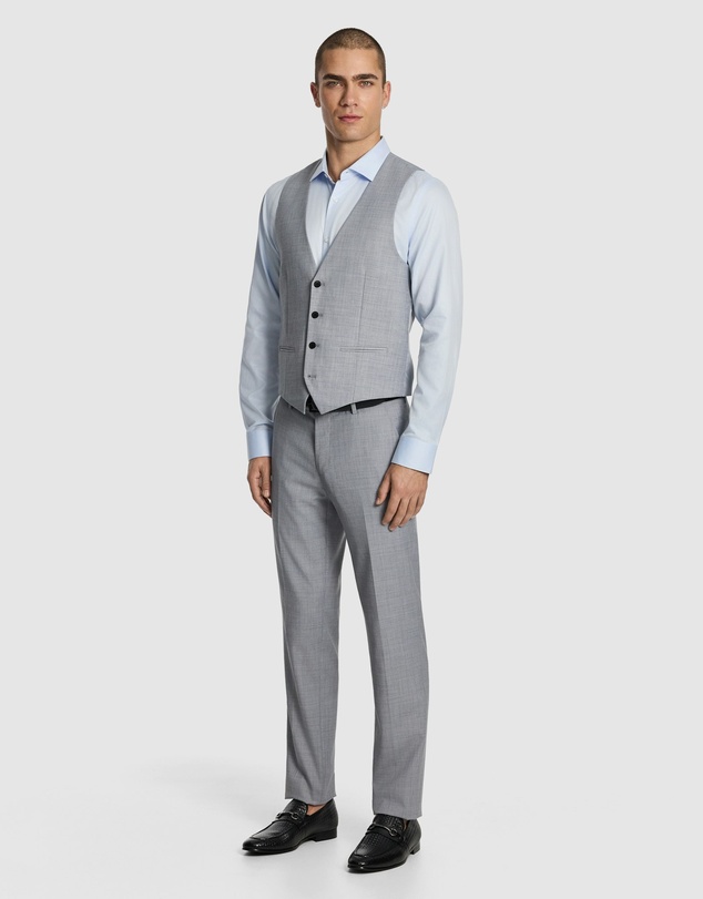 yd. - Bank Wool Blend Waistcoat