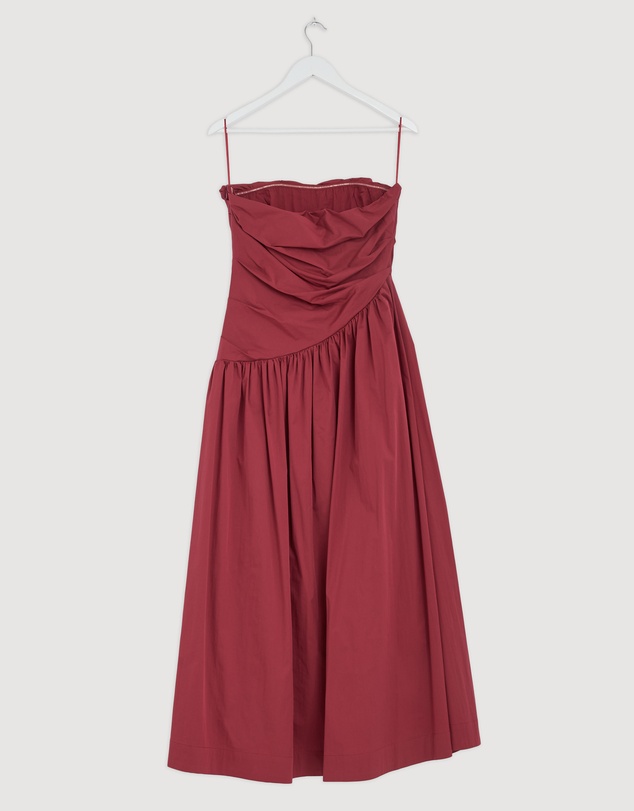 Revibe - Repaired AERE Kiera Strapless Midi Dress - AU 14