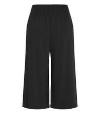 City Chic - Plus size Abbie Crop Pant - black
