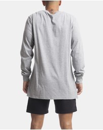 Vacancy Co - Palm Embroidery Long Sleeve Tee