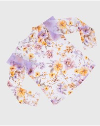 Aqua Blu Kids - Fleur Long Sleeve Rash Vest - Babies
