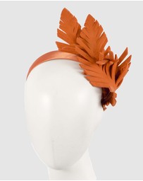 Max Alexander - Felt Leaf Fascinator