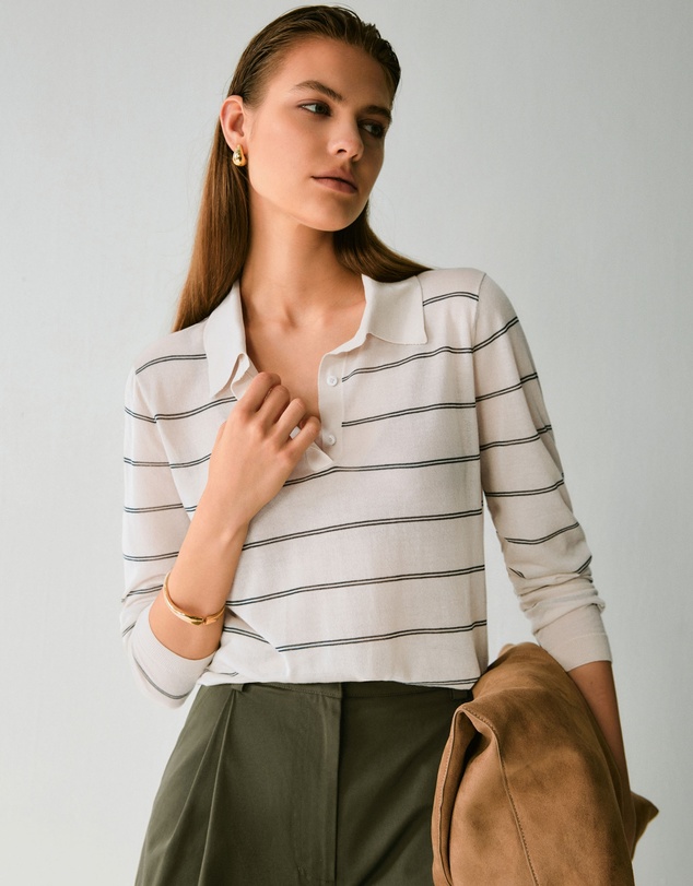 IDA+S - Wren L/S Polo