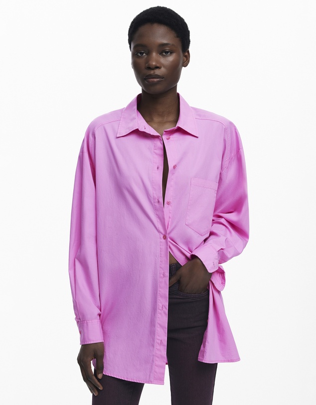 Desigual - Oversized comic strip shirt