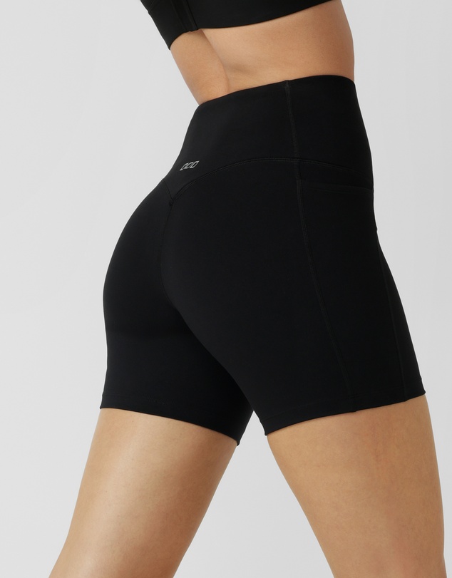 Lorna Jane - Amy No Chafe 2 Pocket 14cm Bike Shorts