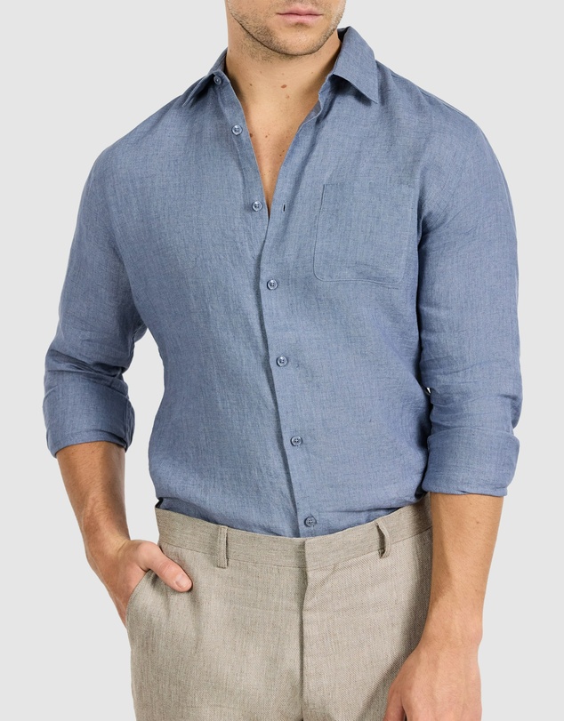 Tarocash - Hamilton Pure Linen Shirt
